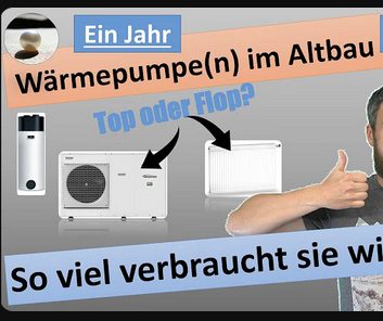 Video-Vorschaubild: Ein Jahr Wärmepumpe im Altbau